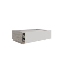 Tiroir de rangement large - Gris & Blanc