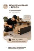 Service d'assemblage — Tiroirs