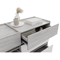 Tiroir de rangement large - Gris & Gris